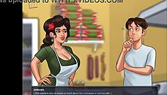 Summertime saga episode 123 with hentai cartoon anime erotic scenes