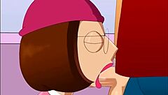 Steve Fucks Meg And Lois In This Hentai Scene.