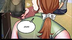 Manga hentai with a teenage girl narrating her experiences