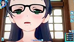 Koikatsu Sunshine Features A Plain Girl With Glasses In Face-To-Face Position