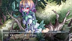 ドリアード: An Enchanting Anime Game Adventure with Magical Elements.