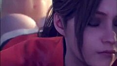 Hot collection of Claire Redfield scenes in 2024