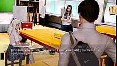 Academy 125 hentai anime game adventure