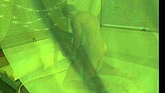 Lazy creamy doggy style action