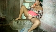 Boss waits for workers, masturbates roughly in doggystyle solo