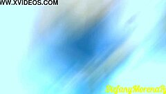 Rebecca Olew's hot ebony webcam action includes a nice squirt