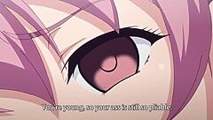 Erotic Anime Scenes with Monster Cock in Gakuen de Jikan Part 2