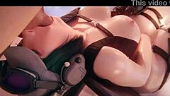 I play as Ela in Rainbow Six Siege hentai cartoon