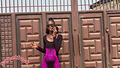 Calabar Babe Pays For Big Cock Taste