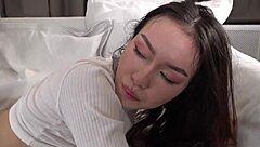 Asian cutie Amelia Li gets her ass pounded hard