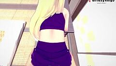 Ino Yamanaka gets a job and has sex with Naruto in this anime porn