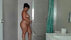 My dirty roommate sneaks a blowjob in dorm. Curvy mature knows her filthy tricks!