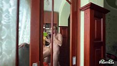 stepson helps stepmom fix her computer after a quick session