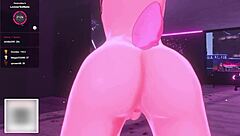 Futa cock domination in animated porn video