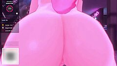 Futa cock domination in animated porn video