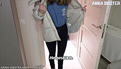 Skinny teen creampied hard!