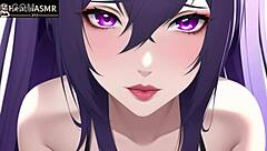 Beautiful anime girl gives you motivational words of affirmation