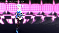 Hatsune Miku in anime adventures