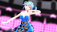 Hatsune Miku in anime adventures