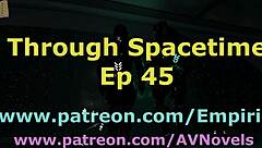 Through spacetime 45 adventure.