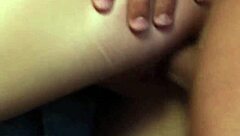 Sensual brunette milf with natural tits enjoys intimate moments with partner