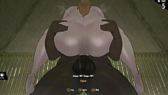 Japanese style game with netorare and creampie in anime style
