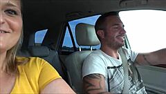 Lina Mila got spontaneously banged on the highway sex parking lot