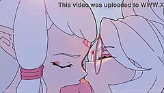 Purah and Payne give a blowjob to Link in The Legend of Zelda