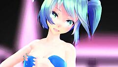 Hatsune Miku in anime adventures