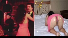New year party time, amateur wife gives anal gift