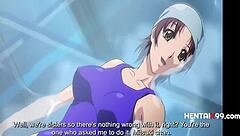 old teacher fucks naive lesbian students to convert them!