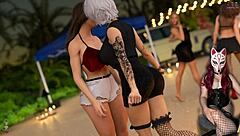 Public display of depravity at the beach