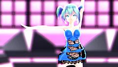 Hatsune Miku in anime adventures