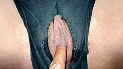 Why does the topless teen jerk off the technician?