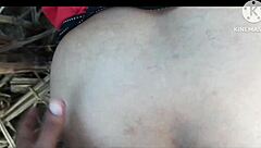 hot village desi aunty outdoor banging session