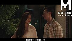 Modelmedia Asia - Young 18+ Bride Bai Jie Enjoys Passionate Newlywed Action.