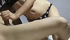 why fuck the latina wife's big ass in the woods?