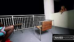 Sexy bombshell baddie cali roses fucks her big dick neighbor