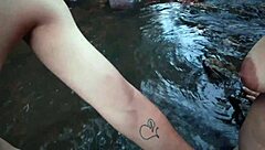 I licked her tight pussy until she squirted on my monster cock