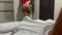 Old Pervert Pays Nurse 300 Pesos on Christmas for Cum Suck