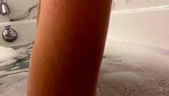 why is that petite girl moaning so loud in the shower?