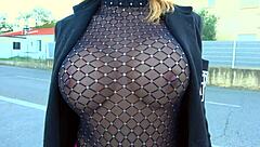 Soraya explores her fantasy with big tits