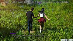 Curvy girl in cute outfit from lust academy 153