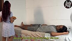 my neighbor surprised me when i was alone, subtitled in english