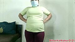 A young girl performs an emotional nude dance in this homemade video