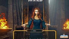 Princess Lilian Satisfies Sexual Urges With Monster Cock