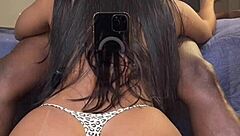 Wife enjoys BBC while her husband is away