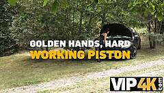 how does texas patti seduce men in public?