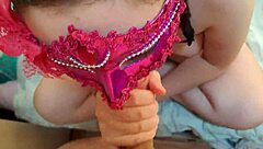 Young Couple Receives Cute Blowjob from Masked Student in Passionate Missionary Sex