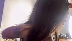 Young Brazilian sucks muscular neighbor